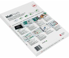 GBC Matt™ laminavimo maišelis, A4, 100 mikronų, matinis