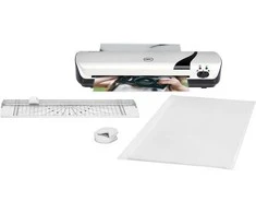 Laminavimo aparato ir pjaustyklės rinkinys 4in1 GBC Inspire+, A4, 125 mik, baltas