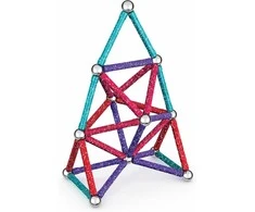 Geomag Glitter Recycled -magneettirakennussarja, 60 osaa