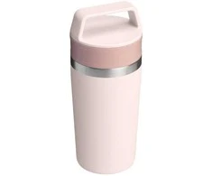 Stanley „Café-To-Go“ kelioninis termo puodelis, 0,47 l, rožinio kvarco spalvos