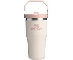 Stanley The IceFlow Flip Straw 2.0 Tumbler termospullo, 600 ml, rožinis kvarcas