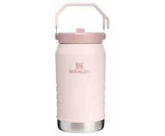 Gertuvė Stanley The IceFlow Flip Straw 2.0 Jug juomapullo 1.9 l, Rose Quartz
