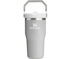 Stiklinė Stanley The Iceflow Flip, šiaudų skonio, uosio spalvos, 0,59 l