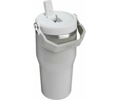 Stiklinė Stanley The Iceflow Flip, šiaudų skonio, uosio spalvos, 0,59 l