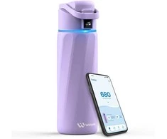 Gertuvė WaterH BOOST Chug Lid älyjuomapullo, 710 ml, violetti