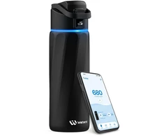 Gertuvė WaterH BOOST Chug Lid älyjuomapullo, 710 ml, musta