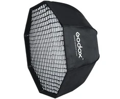 Godox skėtis Softbox Bowens 80cm su tinkleliu