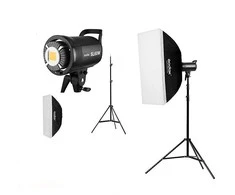 Apšvietimo Įranga - Godox SL60IID Duo Kit LED Vaizdo Šviesos, Reguliuojamas Ryškumas, Bevielis Valdymas