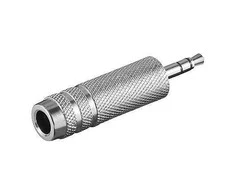 Goobay 3,5 mm vyriškas ir 6,3 mm moteriškas garso adapteris