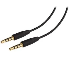 Kabelis Goobay Jack 3.5mm - Jack 3.5mm 3m juoda (63832)