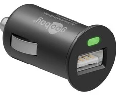 Goobay Car Charger 5 W automobilinis pakrovėjas, juodas