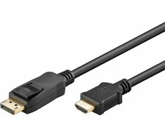 „Goobay“ kabelis „DisplayPort“ į HDMI™ adapterio laidas, – Kabelio ilgis 5 m