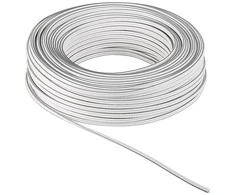 Goobay garsiakalbio laidas, 2 x 2,5 mm, 25 m, baltas, ant ritės