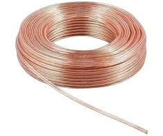 Goobay Cable Garsiakalbio Kabelis Skaidrus CCA - Kabelio ilgis 50 m