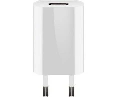 Goobay Micro-USB 5 W pakrovėjas + laidas, 1 m, baltas