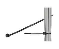 Goobay oro sąlygoms atsparus kabelių raištis 100vnt, plotis 3,5 mm, ilgis 300 mm, juodas