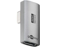 Goobay 74443 USB-C Adapteris Vertical 90° Rotated, USB4