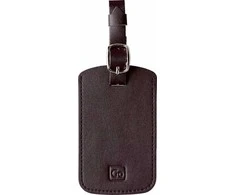 GoTravel Classic Tags -matkalaukun tunnistetagit, 2 kpl, musta