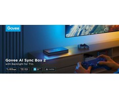 „Govee AI Sync Box 2“ | Hub LED apšvietimo valdymas | RGBICW, „Wi-Fi“ + „Bluetooth“, HDMI 2.1