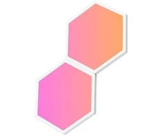 Govee – RGBIC Glide Hexa Light Panels Expansion Pack (2 vnt.)