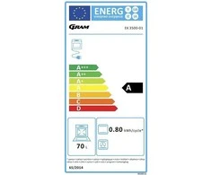 Viryklė Gram EK 3500-01 keraaminen liesi, valkoinen