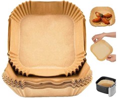 Dantų šepetėlis Emerio Emerio 20 x 20 cm baking paper sheet for airfryer, 50 pcs