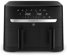Gruzdintuvė OBH Nordica Dual Easy Fry airfryer 8,3 l, musta