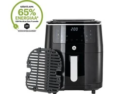 Gruzdintuvė SEB OBH Nordica FW2018S0, Hot air fryer, 6.5 L, 8 person(s), 60 min, Single, Juodas
