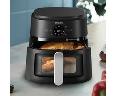 Philips 2000 serijos 6,2 l oro gruzdintuvė, sidabrinės spalvos (NA231/00)