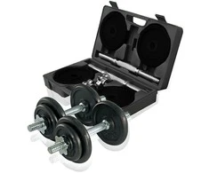 Ketaus hantelių rinkinys GYMSTICK 20kg