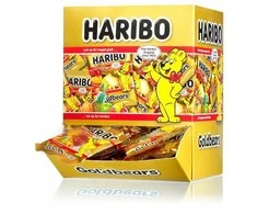 Haribo mini maišeliai po 10 g su Goldbears guminukais - (100 vnt. x 10 g)