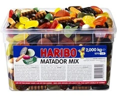 Haribo Matadormix HARIBO, dėžutė po 2kg