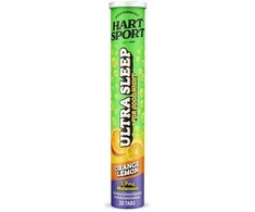 Hart-Sport Ultra Sleep Poretabletti, Appelsiini &amp; Sitruuna, 20 tbl