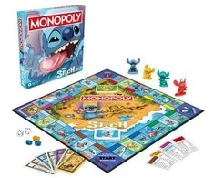 Hasbro Stalo žaidimas „Monopoly Stitch“, ANGL.