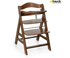 Hauck Alpha +B medinė maitinimo kėdutė, reguliuojama, tvirta galvos juosta
