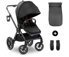 Hauck Comfort N Care lastenrattaat, musta