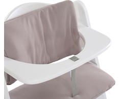 Hauck Alpha Deluxe dviejų dalių paminkštinimas maitinimo kėdutei, smėlio spalvos, 667613