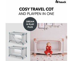 HAUCK DREAM N PLAY Kojec Lovytė Turystyczne Dostawka 60x120 CM