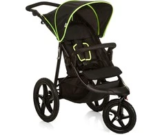 Hauck Runner Juodas/Neon Geltona