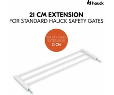 Hauck Safety Gate Extension 21 cm -turvaportin jatkopala, valkoinen