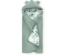Patalynės komplektas Hauck Snuggle N Dream unipeite, Leaves Mint