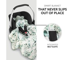 Patalynės komplektas Hauck Snuggle N Dream unipeite, Leaves Mint