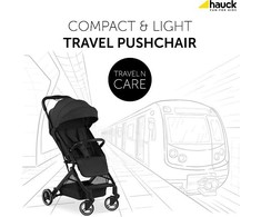 Hauck Travel N Care -matkarattaat, Juodas
