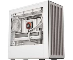 HAVN BF 360 Flow PC Case, Midi Tower, E-ATX, Tempered Glass – Baltas