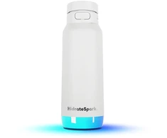 HidrateSpark PRO 2 älyjuomapullo pillillä, 0,95 l, valkoinen
