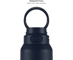 HidrateSpark PRO 2 älyjuomapullo pillillä, 0,95 l, sininen