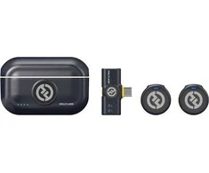 HOLLYLAND LARK M2 USB-C – BELAIDIS LAVALIER MIKROFONAS SU USB jungtimi (DUO, SHINE CHARCOAL)