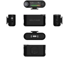 Mikrofonas Hollyland LARK MAX 2 Ultimate Combo su OWS monitorius ausinės + Camera RX + USB-C RX microphone system