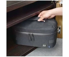 HORI - Compact Carry All - Juoda - Tamsiai pilka