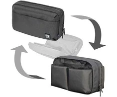 HORI - Reversible Travel dėklas - juoda - Mid-size